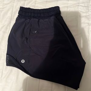 navy lululemon shorts size 8.